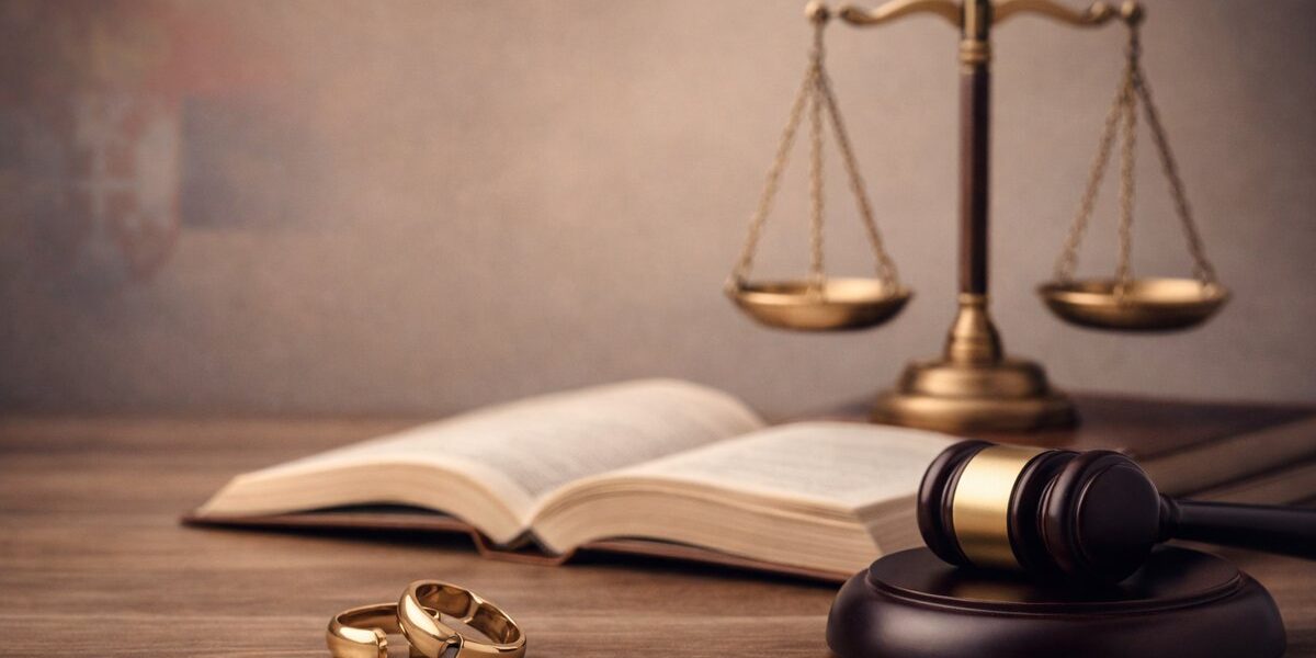 Razvod braka u Srbiji – vaga pravde i sudska dokumenta